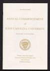 Program of the Seventy-Second Annual Commencement of East Carolina University